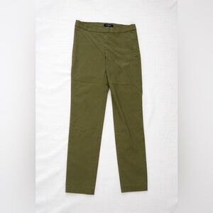 Ellen Tracy‎ Olive Green Pull-On Pants Size M Stretch